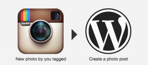 instagram tag to wordpress